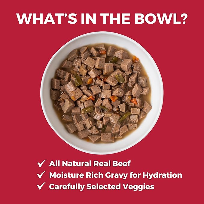 KOHA Lone Star Brisket Stew for Dogs with Beef, High Protein Wet Dog Food, 12.7oz Cans (Case of 12)