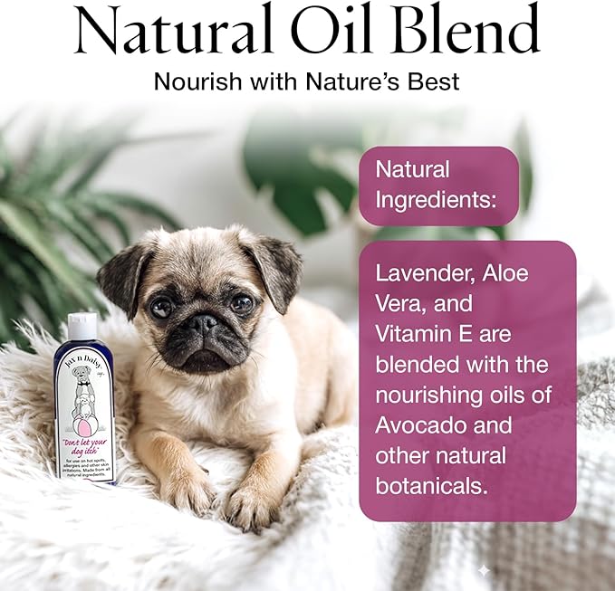 Jax N Daisy Don’t Let Your Dog Itch Lotion, 16 oz – Itch Relief for Dogs, Anti-Itch Skin Soother & Grooming Care