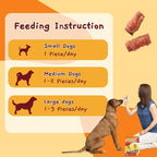 Jungle Calling Triple Flavor Rolls Dog Treats, Made with Real Chicken Duck Beef Meat, Rawhide Free Dogs Snacks,Healthy, Easily Digestible, and High Protein Treat, 10.6 oz