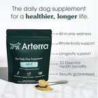 Adult Dog Powder Supplement & Food Topper – 46 Ingredients for Gut, Immune & Brain Health – Daily Longevity Multivitamin for Whole Body Wellness | 30 Scoops