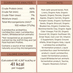 Primal Freeze Dried Raw Dog Food Nuggets, Pork, Complete & Balanced Meal, Also Use as Topper or Treat, Premium, Healthy, Grain Free, High Protein Raw Dog Food, 5.5 oz