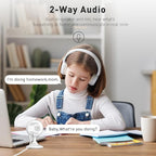 Indoor Security Cameras, 2k WiFi Home Camera with Night Vision, 2-Way Talk, Elder/Pet Cam, Baby Monitor with Smart Motion Detection, Cloud & SD Card Storage, Works w/Alexa, 2pcs