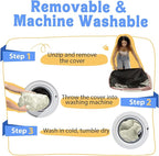 Orthopedic Washable Large Dog Bed - Dog Beds Large Sized Dogs with Removable Cover Waterproof Orthopedic Pet Bed XL Dogs Beds with Bolster