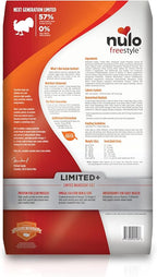 Nulo Freestyle All Breed Dog Food, Premium Allergy Friendly Adult & Puppy Grain-Free Dry Kibble Dog Food, Single Animal Protein with BC30 Probiotic for Healthy Digestive Support 5.5 Pound (Pack of 1)