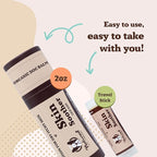 Natural Dog Company Skin Soother Balm for Irritation, Allergy & Itch Relief for Dogs, Hot Spot Treatment, Dog Moisturizer for Dry Skin, Healing Ointment, Coconut Oil & Vitamin E (0.15oz Travel Stick)