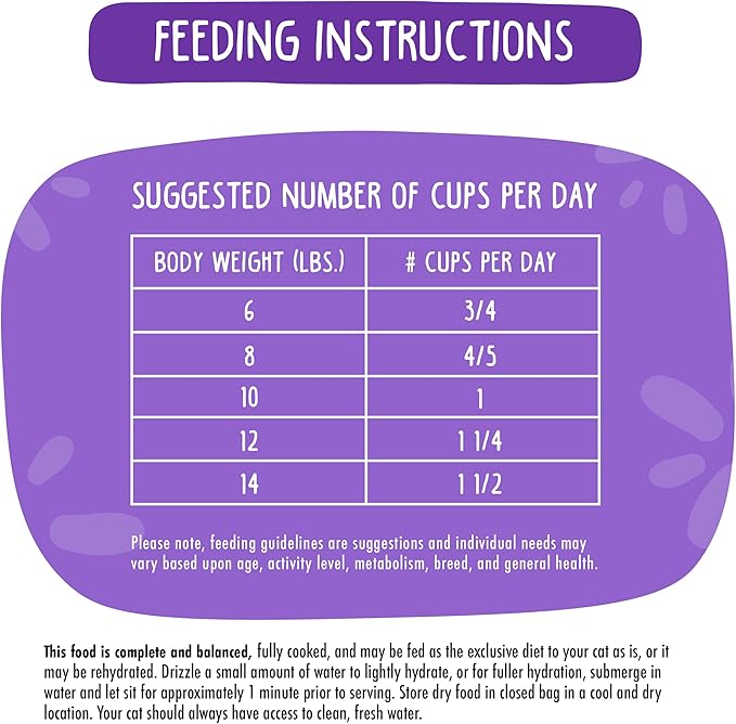 Weruva Cat Freeze Dried, Paw Lickin' Chicken with Chicken Breast, 7oz Bag