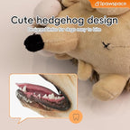 Interactive Dog Toy That Moves Active Ball for Dogs with Rechargeable Battery, Self Moving Balls and Plush Cover for Small & Medium Dogs to Chase, Barking Dog Toy Hedgehog (1 pack, Hedgehog)