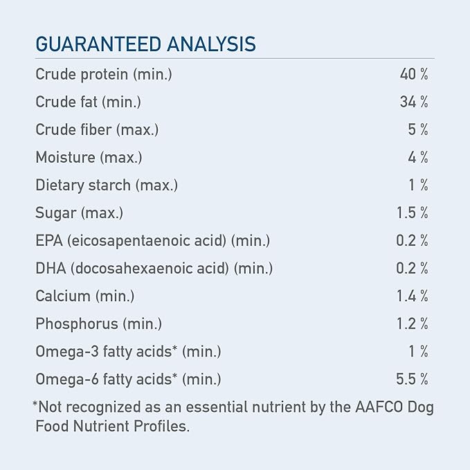 ORIJEN Grain Free High Protein Freeze Dried Dog Food & Topper Original Recipe 16oz Bag