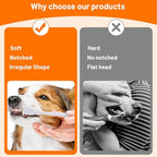 4 Pack Super Soft Dog Toothbrush for Small to Large Dogs Tooth Brushing Designed for Cat Dog Teeth Cleaning & Protecting Pet Dental Convenient Care Puppy Tooth Brush Kit