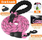 No Pull Dog Harness, Collar & Leash Set | Includes Dog Seat Belt, Collapsible Bowls & Poop Bag Dispenser. Ideal for Training, Walking, Hiking. Fits Small to Large Dogs(Pink-M)
