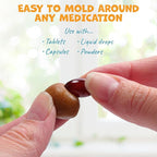 Flavor-Doh - Flavored Pill Wrap for Dogs to Hide Capsules and Create Pill Treats for Dogs - Easy-to-Use Treat Paste for Pet Medication - Bacon n' Cheese (8oz)