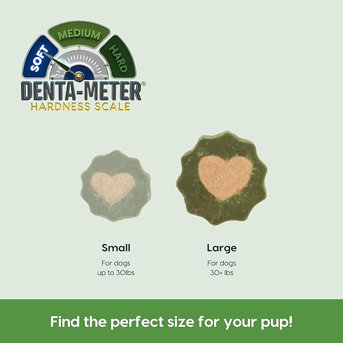 Ark Naturals Soft Brushless Toothpaste for Large Breeds, 18 oz Bag, Soft-Baked Dog Dental Chew with Toothpaste Center, Freshen Breath, Reduce Plaque & Tartar