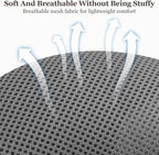 Wanheart Summer cat Chest Harness and Leash, Anti-Escape Adjustable Soft mesh cat Leash and Chest Harness Set for All Types of Cats cat Vests (Grey, XL:16.5-22.04lb)