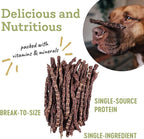 Farm Hounds - Turkey Gizzards - Premium Natural Jerky for Dogs - 100% Humanely Raised Turkey - Break-to-Size - Great for Training & Treats - No Added Fillers - Made in USA - 4oz - 1 Pack