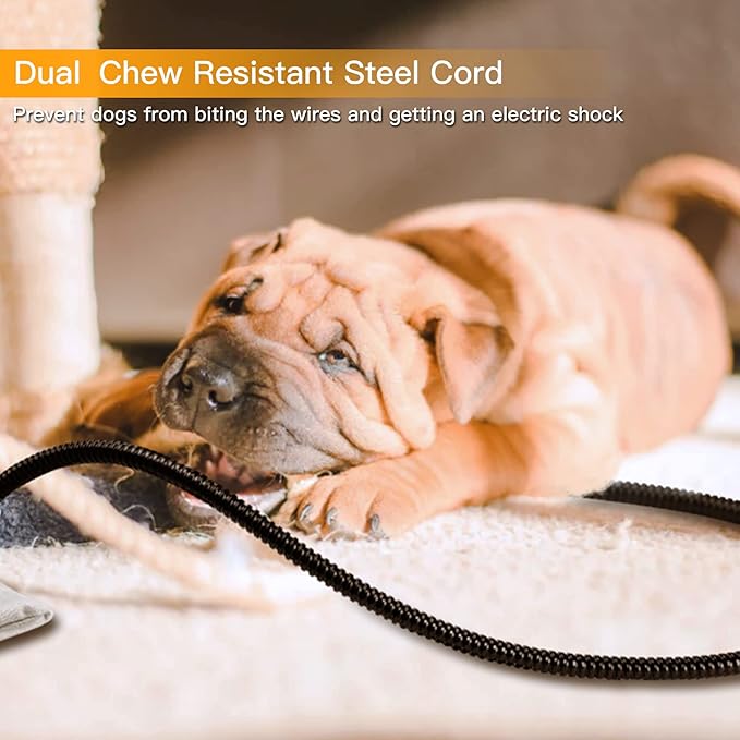 Toozey Dog Cat Heating Pad, 6 Temp Settings Timer, Chew-Proof Cord, 28x20in, Green