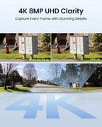 REOLINK 4K 8MP 180° Panoramic Security Camera with Dual-Lens, 2.4/5GHz Dual-Band Wi-Fi 6, Motion Track, Up to 512GB microSD Card Storage, Plug-in Power, Color Night Vision, Elite WiFi