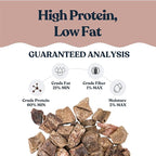 hotspot pets Freeze Dried Pork Liver Treats for Cats & Dogs - Made in USA (1 Pound Value Bag) Single Ingredient, High Protein, All Natural, Grain-Free - Perfect for Training, Topper or Snack