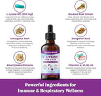 Special Breed L-Lysine for Cats & Kittens – Immune, Respiratory & Eye Health Support – Liquid Cat Supplement with Astragalus, Burdock, Atractylodes, Dangshen & Vitamins A, B1, B2, B6 – 2oz (60mL)