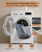 KSIIA Orthopedic Dog Bed for Small Dogs，Washable Pet Sofa with U-Shaped Bolster Removable Waterproof Cover Non-Slip Bottom and Egg-Crate Orthopedic Foam Pet Couch Bed, 29 x 18 Inch, Dark Gray