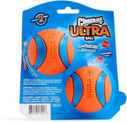 Chuckit! Ultra Ball Dog Toy - Medium Bouncy Fetch Balls for Dogs 20-60 lbs - Made from Durable Rubber - Floating Water Pet Toys - Size Medium - 2.5-inch Diameter - Pack of 12