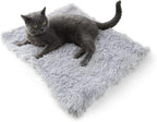 Furry Pet Bed/Mat (Convertible) - Grey
