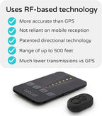 Tabcat V2 Cat & Kitten Tracker - More Accurate Than GPS - No Monthly Fee or Subscription - Includes 4 Homing Tags - Up to 500ft Range - Small & Lightweight Tags Perfect to Find Indoor & Outdoor Cats