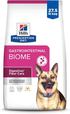 Hill's Prescription Diet Gastrointestinal Biome Dry Dog Food, Veterinary Diet, 27.5 lb. Bag