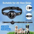 2-in-1 Shock Collar for Dogs & Dog Training Collar with Remote Control 3300FT, Dog Bark Collar with IP67 Waterproof 5 Level Sensitivity, Rechargeable E Collar for Small Medium Large Dogs - Black
