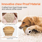 Interactive Dog Toys Freezable Treat Dispensing Puzzle Toy Long-Lasting Busy Toy Chew Toy to Reduce Boredom & Anxiety, Long-Lasting Busy Toy for Small Medium Large Dogs