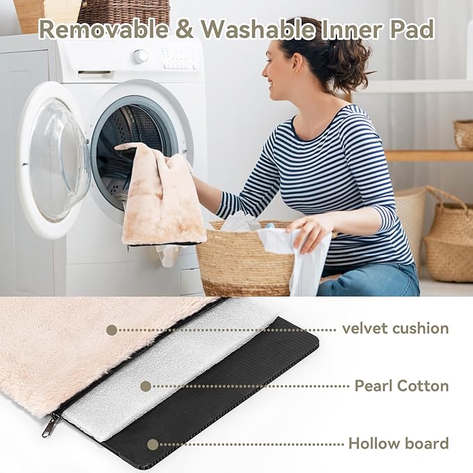 Petsfit Expandable Cat Carrier Dog Carrier,Airline Approved Soft-Sided Portable Pet Travel Washable Carrier for Kittens,Puppies,Removable Soft Plush mat and Pockets,Locking Safety Zippers