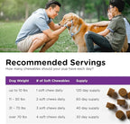 Nutri-Vet Pre & Probiotics for Dogs, Digestive Support, Upset Stomach, Puppy Probiotic, Pet Vitamins and Supplements, Dog Probiotics, Liver & Cheese Flavor, 120 Soft Chews