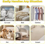 2PCS Upgraded Version Five-Finger Static pet Hair Removal Gloves, Suitable for Cats and Dogs, Reusable Hair Removal Tool, Suitable for Clothing, Sofas, Carpets, Hair Removal Gloves