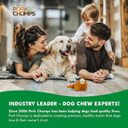 Pork Chomps Roasted Pork Skin Dog Chews, 5-inch Ear Shapes, 1.6 Ounce (Pack of 1)