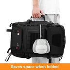 Dog Water Bottle Portable,Collapsible Food Grade Silicone,Travel Dog Water Bottle for Outdoor Walking, Hiking, Camping,Water Dispenser with Folding Bowl,Gray