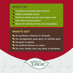 Nature's Logic Grain-Free Canned Dog Food - 95% Animal Proteins - 100% Natural Wet Dog Food Cans - No Common Allergens - All Life Stages - Ideal for Sensitive Dogs - Beef (13.2 oz, 12 pack)