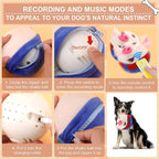 BABORUI Remote Control Interactive Dog Toys Pig, Jumping Squeaky Dog Toys with Recording and Music Modes, Rechargeable Moving Dog Chew Toys for Small/Medium/Large Dogs to Keep Them Busy(Red Pig)