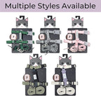 Cat Harness and Leash Set - White Lightweight Soft Kitten Harness Escape Proof, Adjustable Travel Pet Harness for Walking，Easy Control Comfortable Outdoor (White, One Size Fits All)