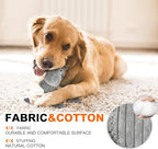 Squeaky Dog Toys for Boredom and Stimulating for Aggressive Chewer Stuffed Interactive Dog Toys for Large Dogs Puppy Toys for Teething Durable Dog Chew Toys