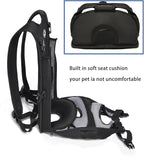 Pet Carrier Backpack, Pet Front Dog Carrier Backpacks, Adjustable Pet Front Cat Dog Carrier Backpack Travel Bag, Legs Out, Easy-Fit for Traveling Hiking Camping for Small Cats Dogs