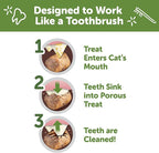 WHIMZEES Wellness Cat Dental Treats, Chicken and Salmon Flavor, (2 Ounce Bag)