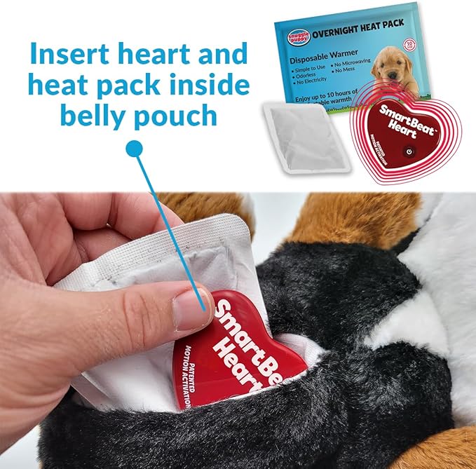 Snuggle Puppy Special Edition Toys - Heartbeat Puppy for Dogs - Pet Anxiety Relief and Calming Aid - Comfort Dog Toys for Behavioral Training