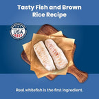 Blue Buffalo Life Protection Formula Adult Dry Dog Food, Helps Build and Maintain Strong Muscles, Made with Natural Ingredients, Fish & Brown Rice Recipe, 15-lb Bag