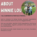 Winnie Lou Bison Liver Bites Dog Treats – Single Ingredient, Human Grade, Limited Ingredient Training Treats for Small, Medium & Large Dogs, Made in USA (1 Pack)