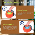 2Pcs Interactive Cat Toy 2.0, Automatic Moving Cat Ball Toy for Indoor Cats, Electric Rolling Pet Ball with Tail, Two Speed Adjustment, Pet Play Toys Balls (Blue+Orange)