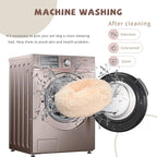 Light Brown Dog Bed Small,Calming Dog Bed for Small Dogs,20 inches Donut Fluffy Pet Beds,Anti Anxiety Round Fits up to 10 lbs Soft Warm Pets Beds for Puppy Dogs Indoor