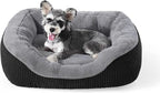 INVENHO Small Dog Bed Washable Orthopedic Calming Warming Durable Pet Bed with Anti-Slip Bottom