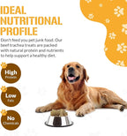 Dog Chits Beef Trachea for Dogs - Dog and Puppy Chews | Amazing for Joints | 12 in, 4 Pack | Made in USA | All-Natural Treats | Large and Small Dogs | Nothing Added | Lots of Natural Glucosamine