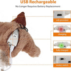 SKIPDAWG PETGEEK Flapping & Chirping Bird Cat Toy for Indoor Cats with Catnip, USB Rechargeable Motion Activated, Interactive Beating Wings Cat Toy, Hanging Flapping Bird for Cats (No Fly)