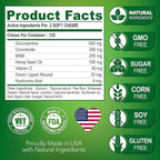 (2 Pack) Glucosamine for Dogs - Hip and Joint Supplement for Dogs - Glucosamine Chondroitin - Joint Pain Relief Pills - MSM - Hemp Oil - Advanced Health Support Supplement - 240 Mobility Chews