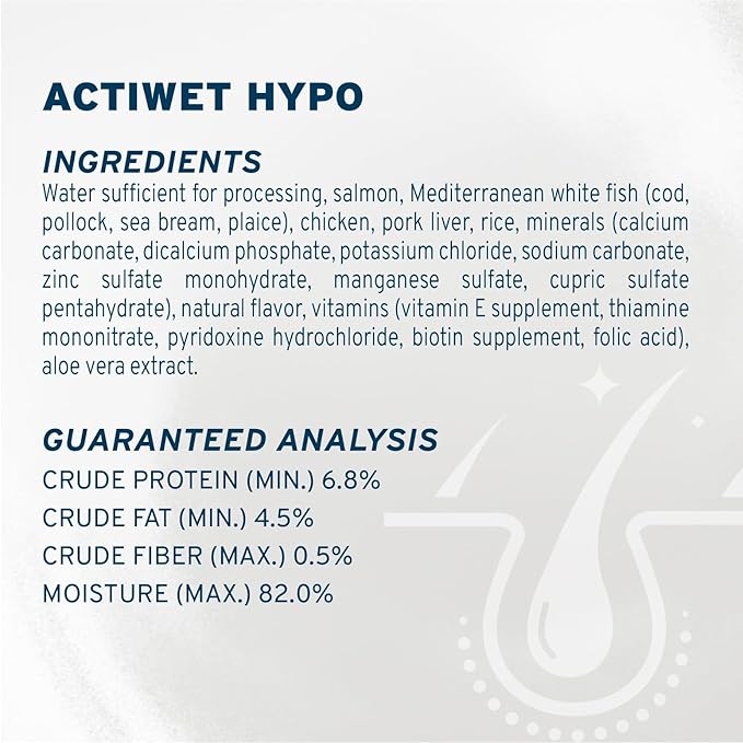 Forza10 - Dog Food, Vet Formulated Wet Dog Food for Allergies, Skin & Coat Support, Non-GMO, Fish Flavor, Made in Italy (3.5 oz, 32 Pack)